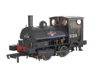 C1030S Clark Railworks L&Y Class 21 Pug No.51218 BR  Black Late